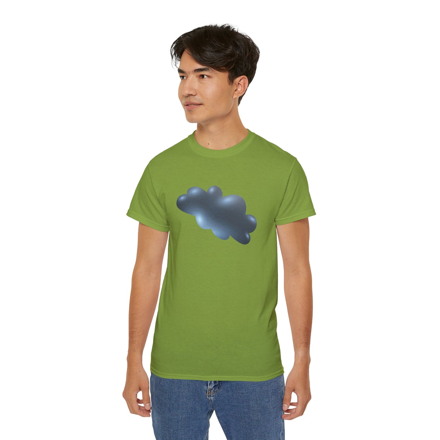 Unisex Ultra Cotton Tee - Relaxing Serene Cloudscape - Dreamy Cloud