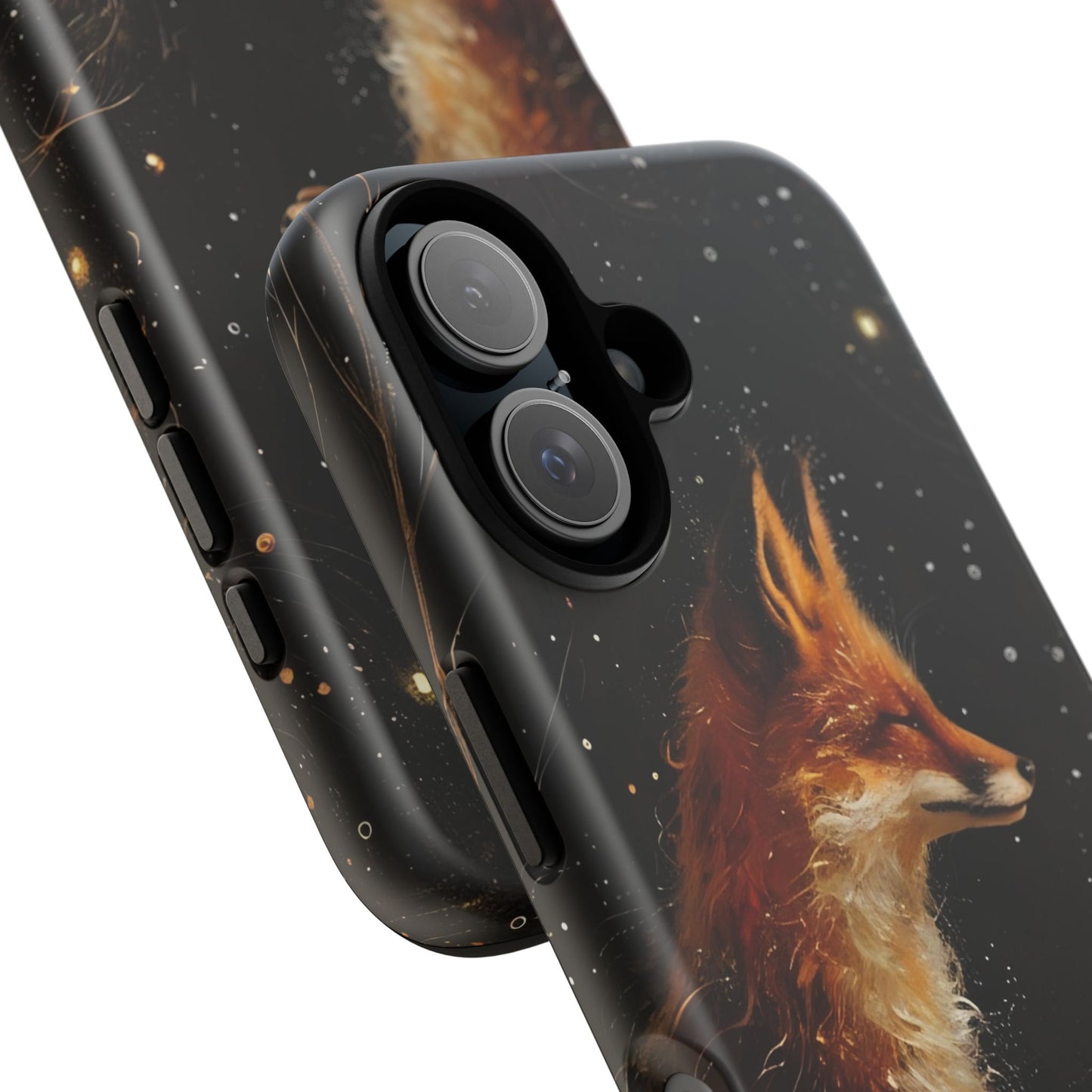 Phone Case with Artistic Fox Design, Cozy Gift for Nature Lovers, Cute Animal Case for Holiday, Unique Decorative Cover