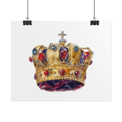 Crown Rolled Posters