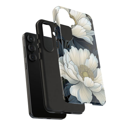 Elegant Floral Phone Case, Floral iPhone Cover, Flower Art Phone Case, Eco-Friendly Mobile Protection, Tough & Stylish Phone Case