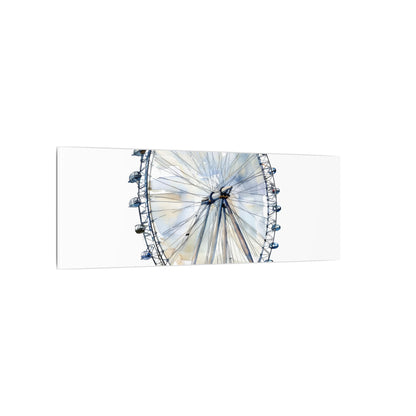 London Eye Canvas Print, Wall Art Decor, Travel Gift, Home Decoration, Unique Art Piece