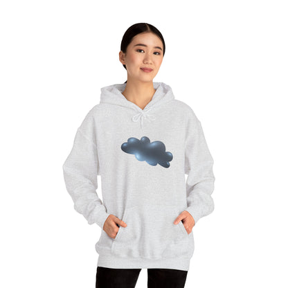 Unisex Heavy Blend™ Hooded Sweatshirt - Serene Cloudscape - Dreamy Cloud Design