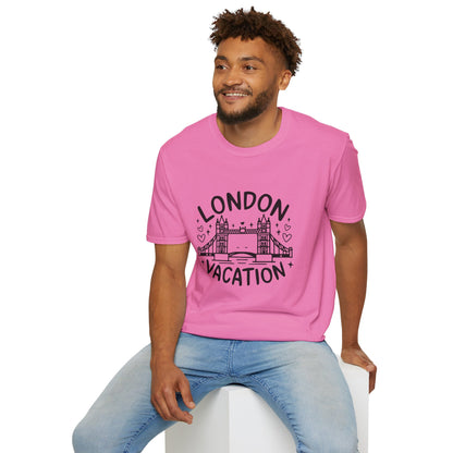 London Vacation Trendy Unisex Softstyle T-Shirt