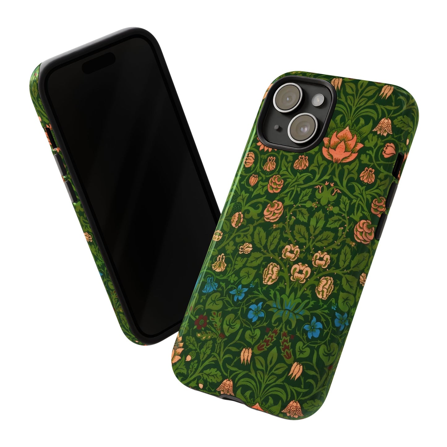 Crimson Leaf Whirl – Phone Case - Tough Cases