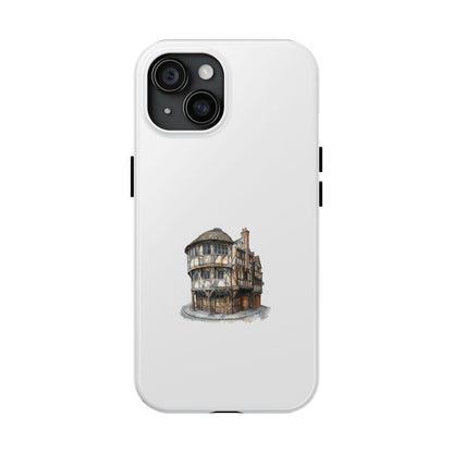 Artistic Tough Phone Case - Vintage Architectural Design