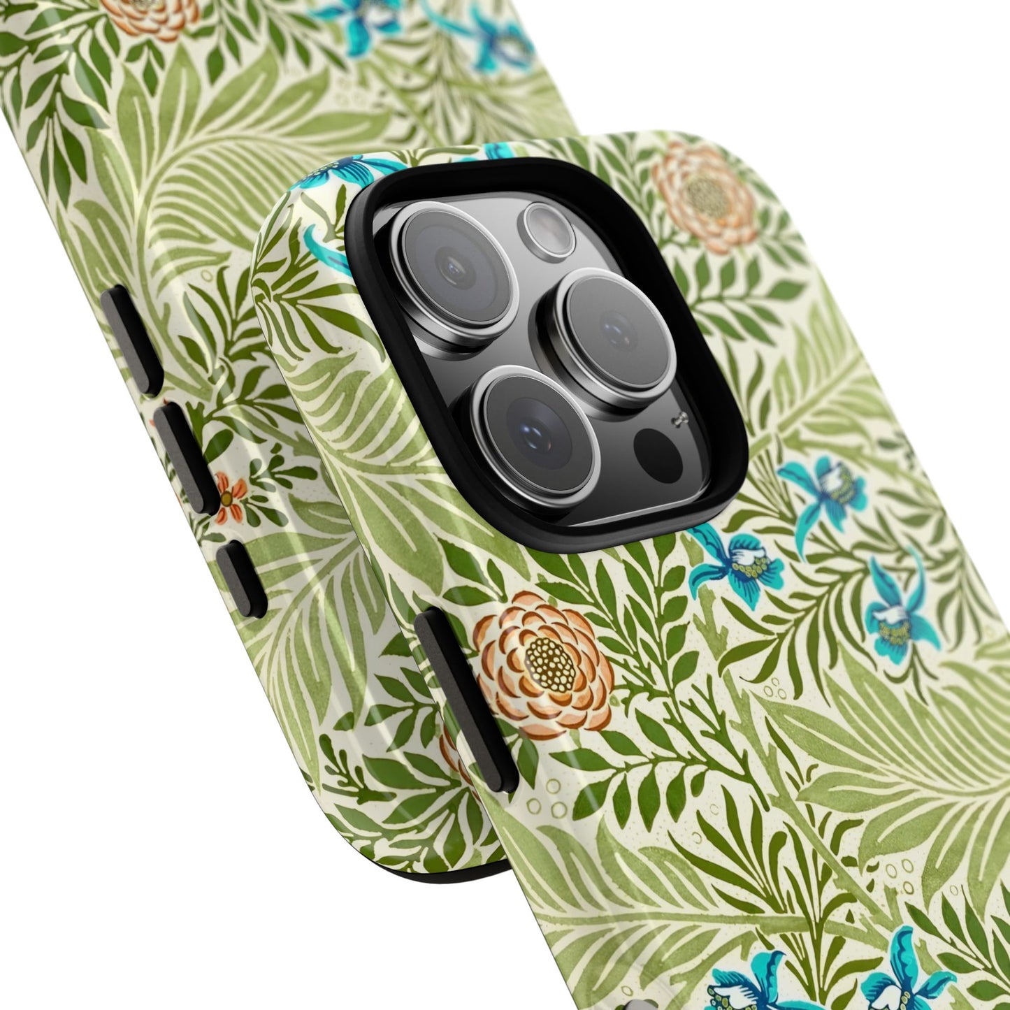 Tough Cases Phone Case, Botanical Print Phone Cover, Floral Smartphone Accessory, Nature-Inspired Tech Gear, Gift for Plant Lovers