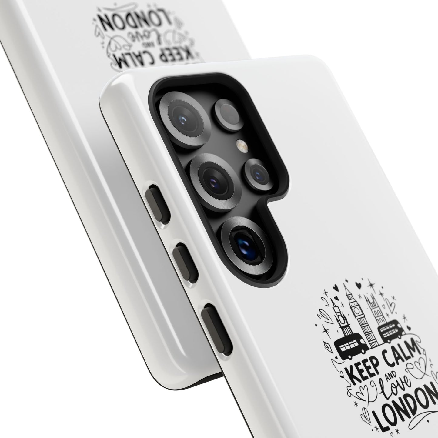 London Keepsake Phone Case - Keep Calm and Love London Design