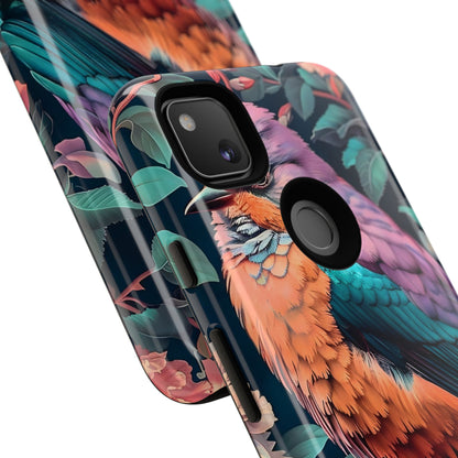 Tough Cases | Colorful Bird Phone Case, Vibrant Animal Design, Unique Gift for Nature Lovers, Perfect for Holidays & Birthdays