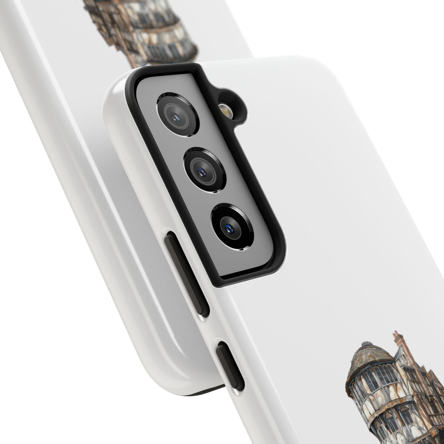 Artistic Tough Phone Case - Vintage Architectural Design