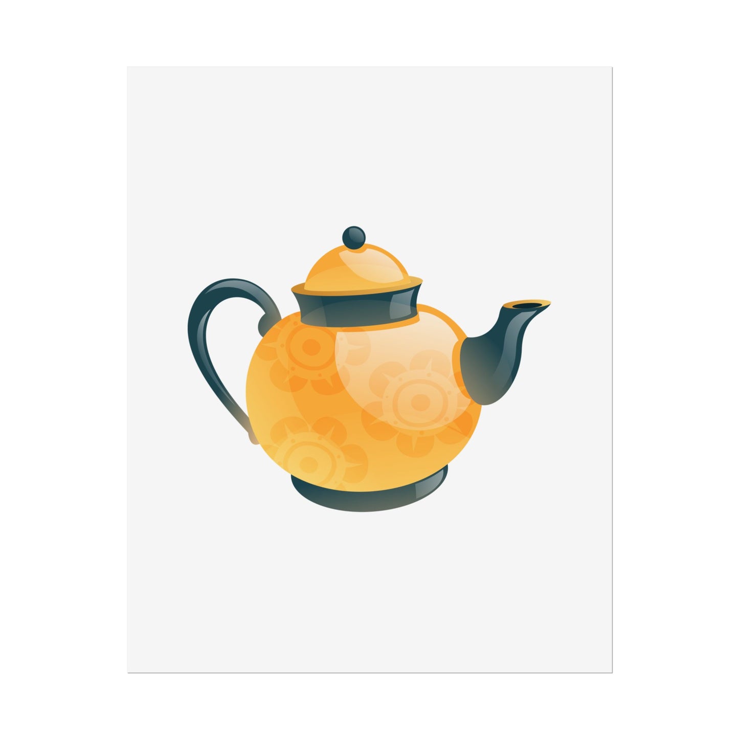 Vintage Tea Pot Rolled Posters