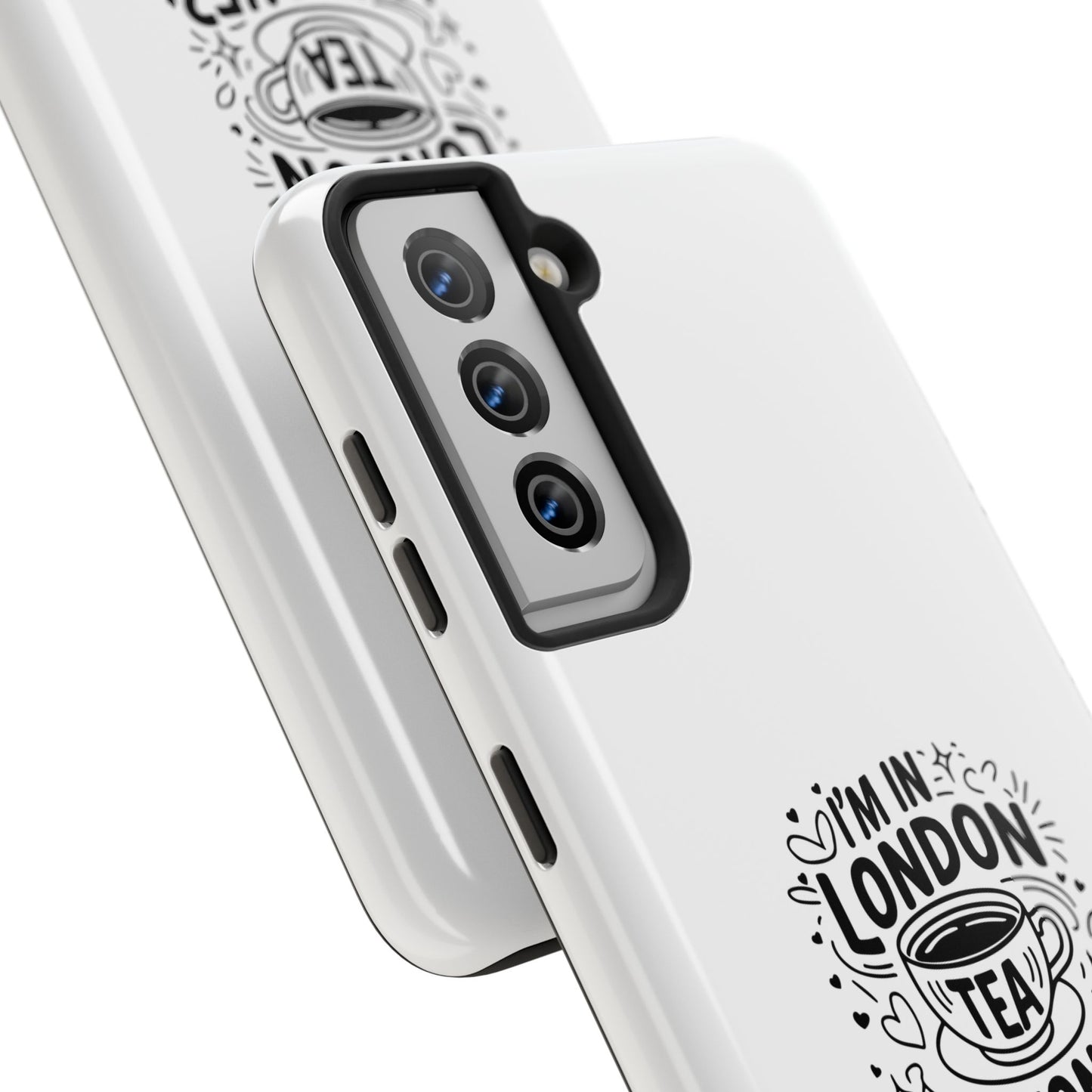 London Tea Lover Tough Phone Case - Fun Quote Design