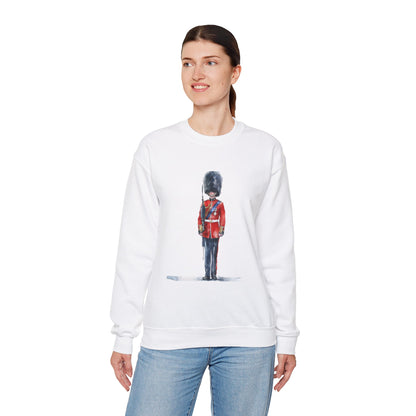 Unisex Heavy Blend™ Crewneck Sweatshirt - British Royal Guard - Iconic Symbol of Tradition and Honor