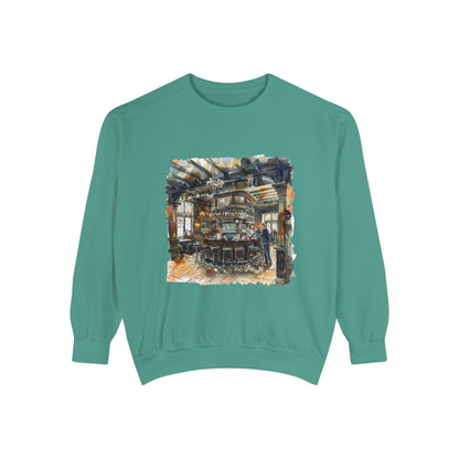 Unisex Garment-Dyed Sweatshirt Classy - London's Pub