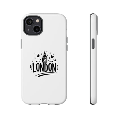 Stylish Phone Case for London Lovers, London Gift, Travel Accessory, Unique Smartphone Case, Cityscape Phone Cover