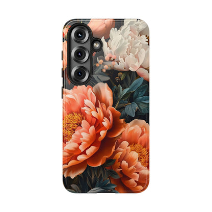 Floral Phone Case - Tough Cases, Durable Cover, Flower Design, Unique Gift, Phone Accessories