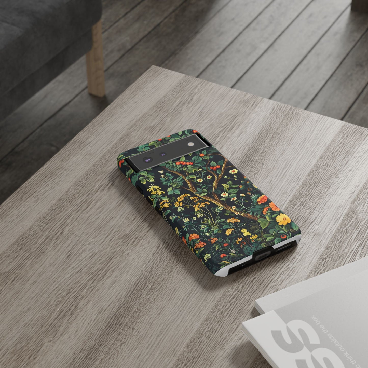 Floral Phone Case - Tough Cases, Colorful Nature Design, Gift for Flower Lovers, Phone Accessory, Unique Cell Phone Cover