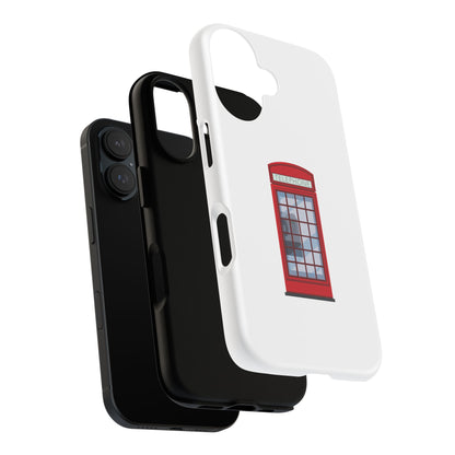 Red Telephone Booth Phone Case - Tough & Stylish Protection