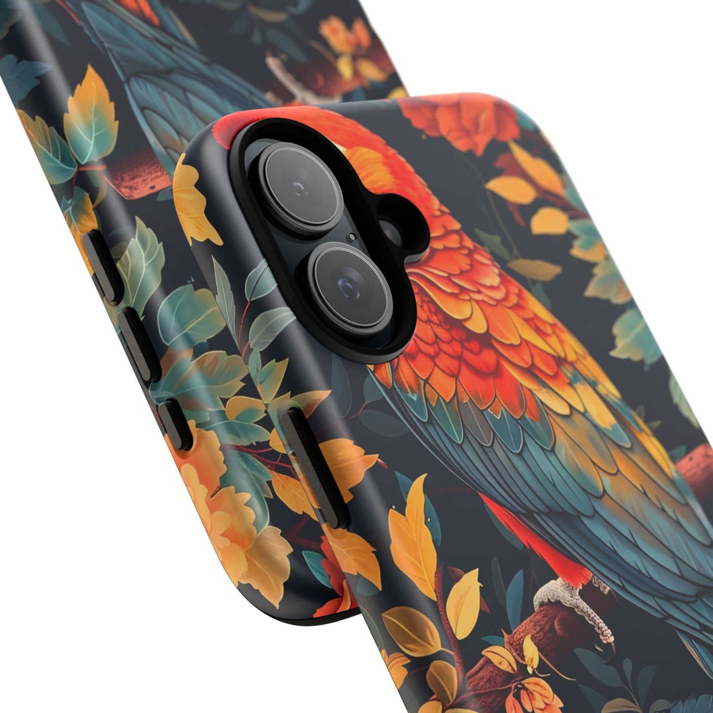 Vibrant Parrot Phone Case - Tough, Stylish, Nature-Inspired, Tropical, Wildlife, Perfect Gift, Summer Vibes