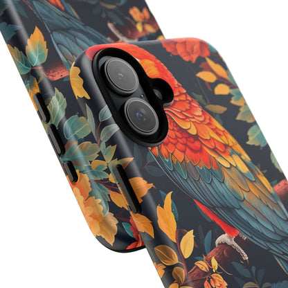Vibrant Parrot Phone Case - Tough, Stylish, Nature-Inspired, Tropical, Wildlife, Perfect Gift, Summer Vibes
