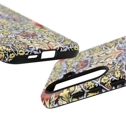 Stylish Phone Case - Floral Design, Tough Cases, Gift for Her, Phone Accessories, Trendy Tech, Unique Cell Phone Cover