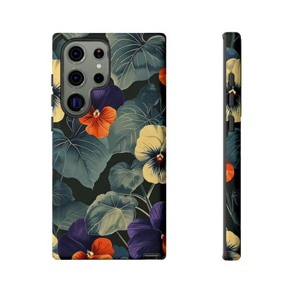 Tough Cases Floral iPhone Case, Tough Phone Cover, Stylish Floral Design, Gift for Her, Summer Vibe, Durable Protective Case