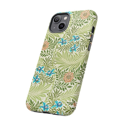Tough Cases Phone Case, Botanical Print Phone Cover, Floral Smartphone Accessory, Nature-Inspired Tech Gear, Gift for Plant Lovers