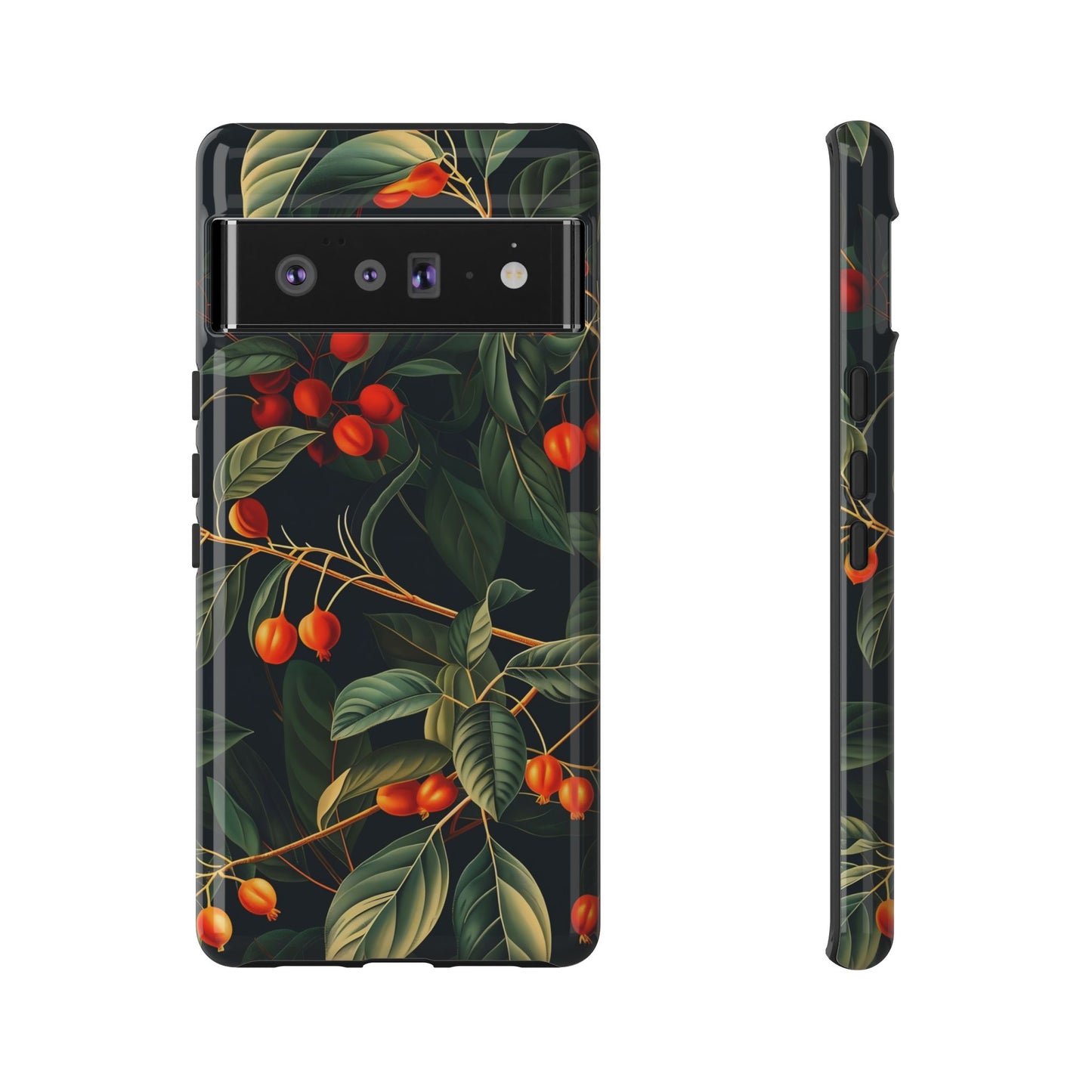 Tough Cases, Floral Phone Case, Nature-Inspired Tech, Unique Gift, Phone Accessory, Botanical Design, Fall Vibes