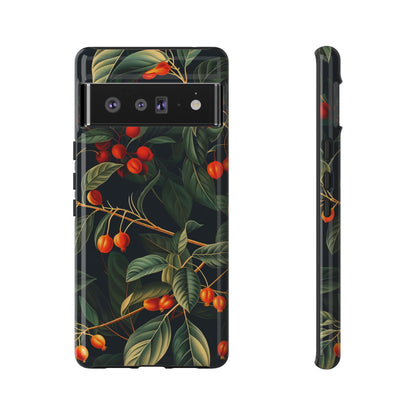 Tough Cases, Floral Phone Case, Nature-Inspired Tech, Unique Gift, Phone Accessory, Botanical Design, Fall Vibes