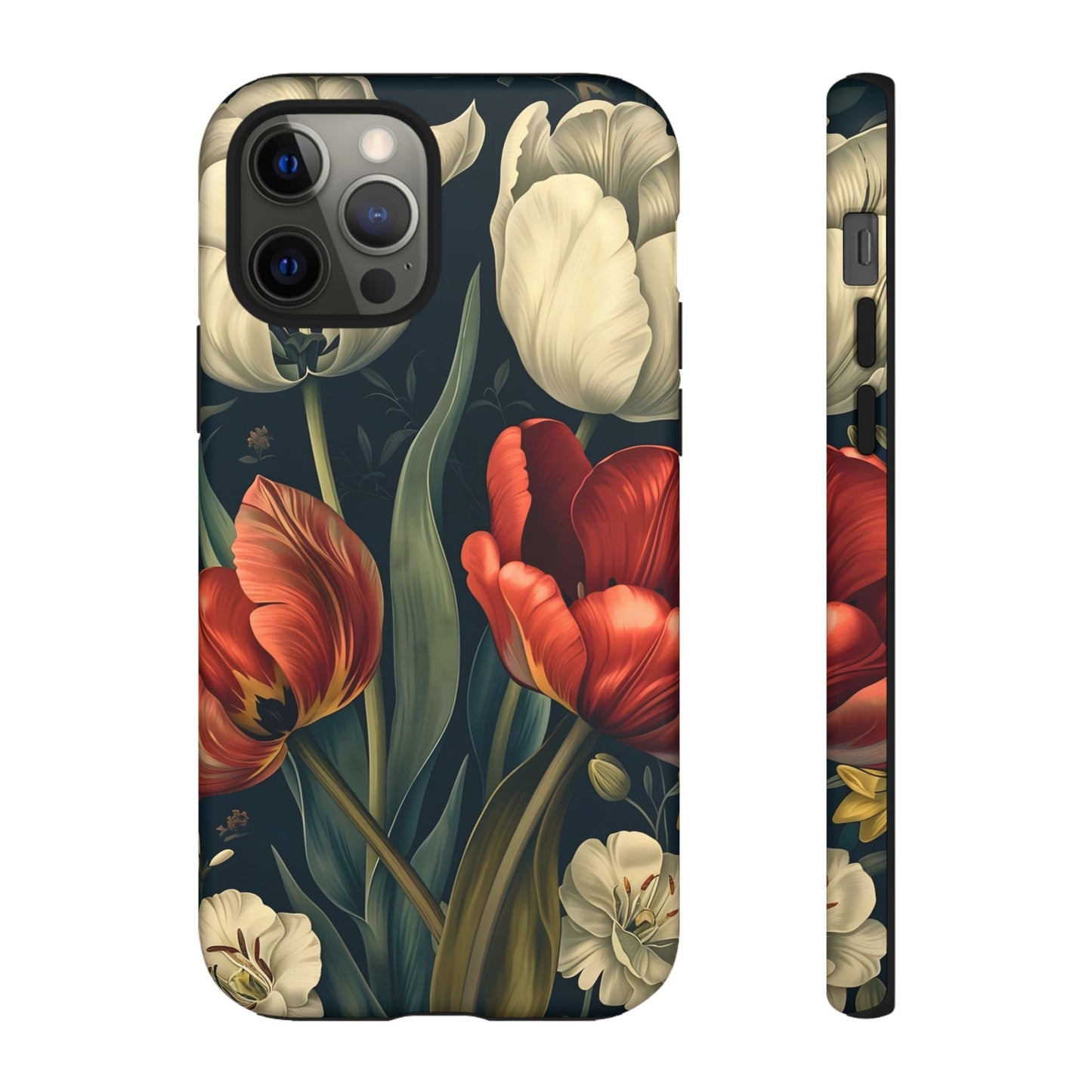 White Flower Tough Cases