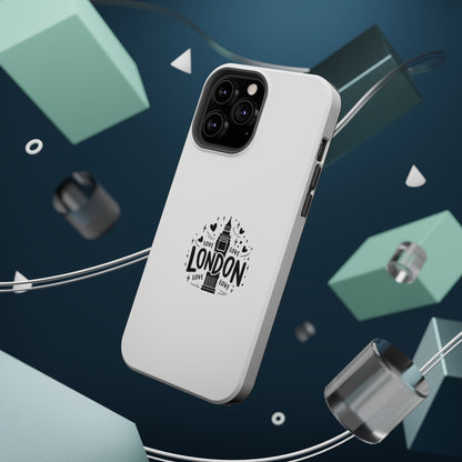 London Love Magnetic Tough Case - Stylish iPhone Protection