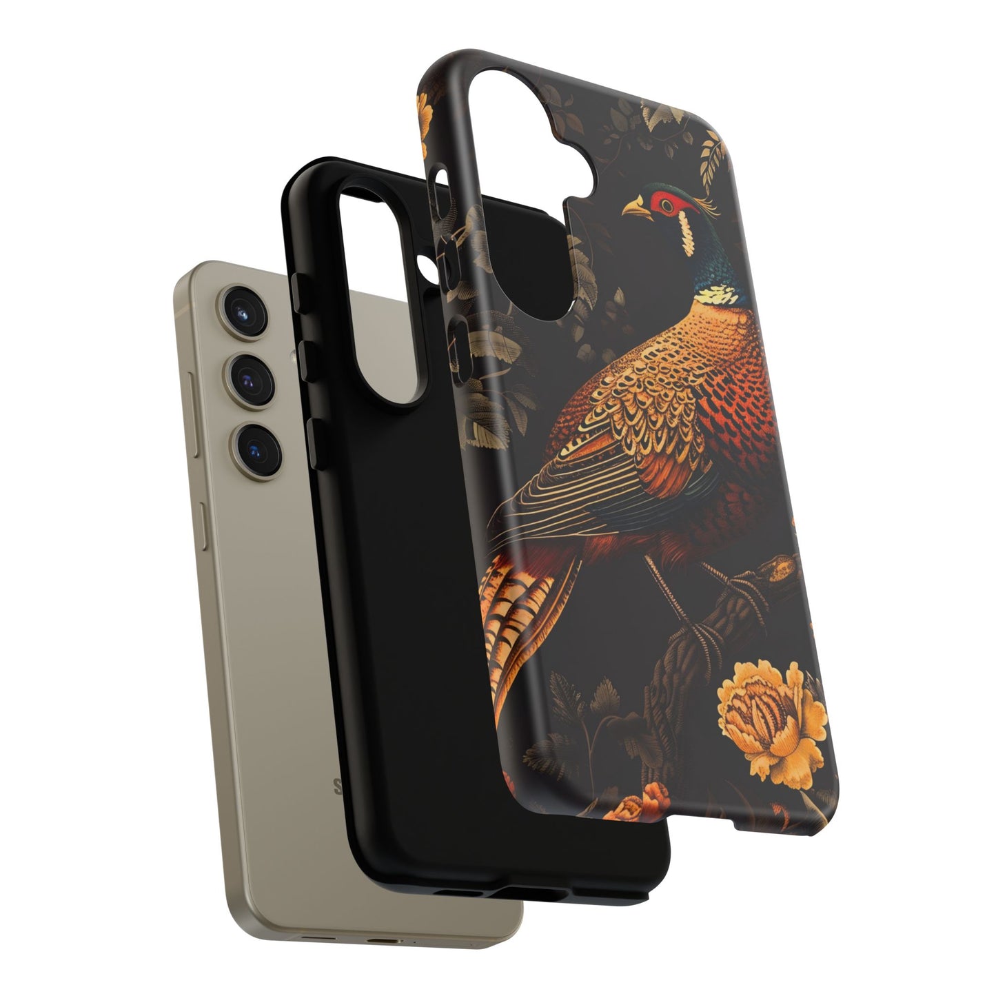 Elegant Bird Phone Case with Floral Design, Tough Phone Cover, Artistic Cell Phone Accessory, Unique Gift for Nature Lovers, Stylish [...]