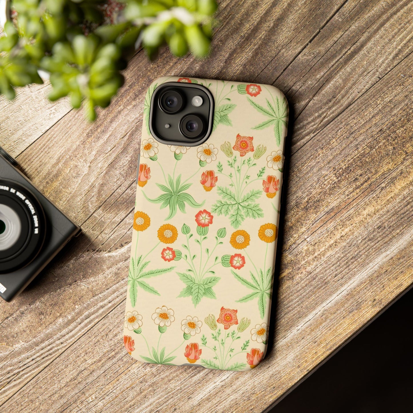Floral Tough Cases | Stylish Phone Cover, Durable Protective Case, Gift for Her, Spring Accessories, Nature Lover