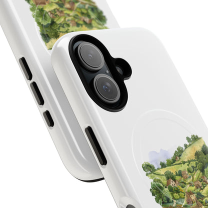 Countryside Scene Magnetic Phone Case, Nature Lover Gift, Customized Phone Cover, Outdoor Adventure Accessory, Eco-Friendly Design