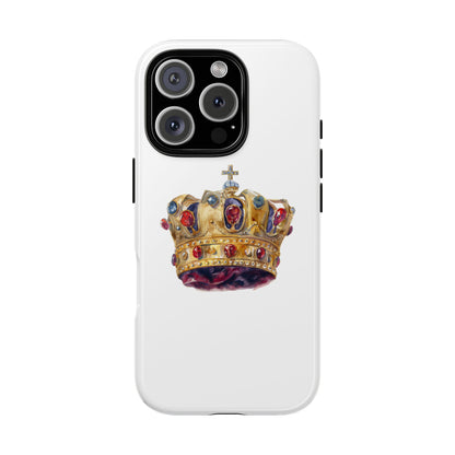 Royal Crown Phone Case | Tough Phone Cases, Stylish Accessories, Gift for Her, Birthday Present, Royalty Vibe