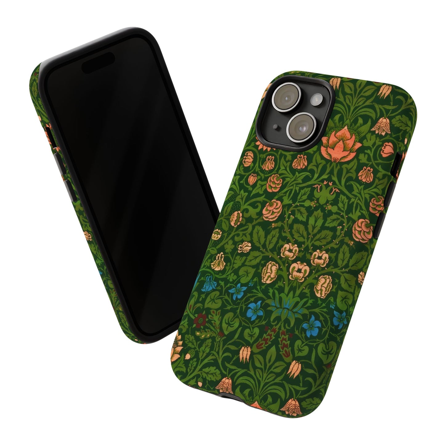 Crimson Leaf Whirl – Phone Case - Tough Cases