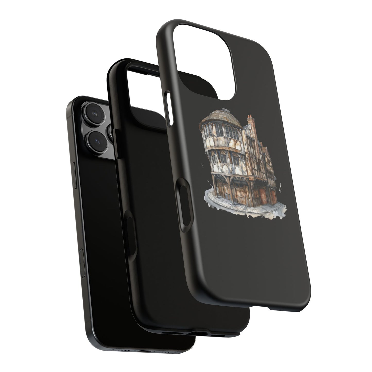 Stylish Phone Case featuring Unique Building Design, Art Lover Gift, Durable Phone Cover, Trendy Gadget Accessory, Unique Gift for Her
