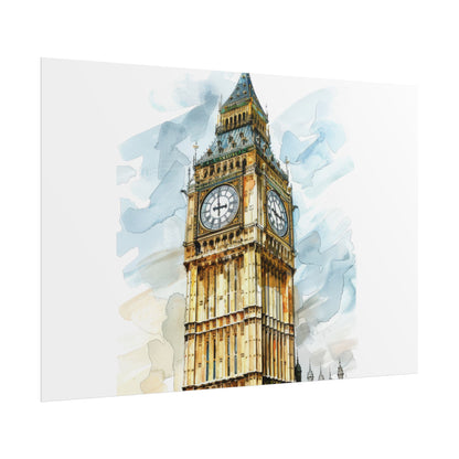 London Tower Rolled Posters