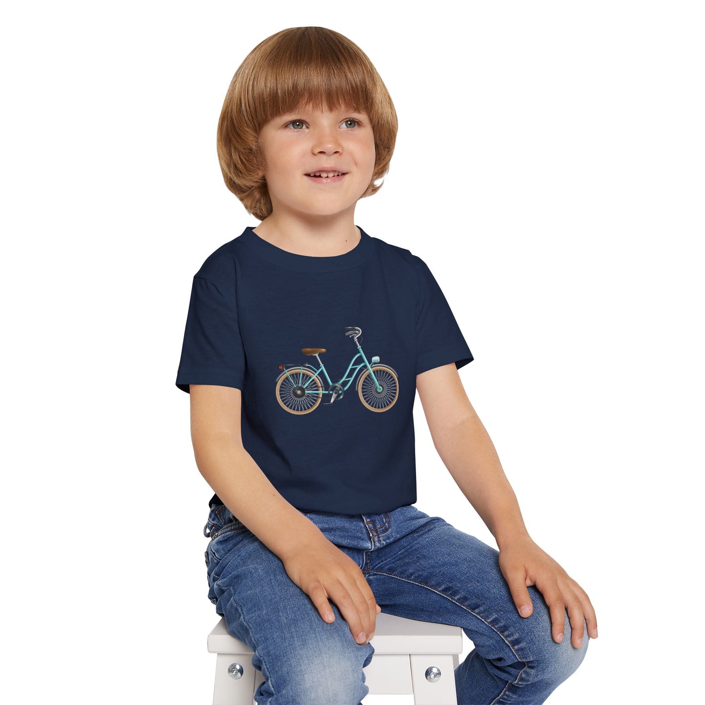 Vintage Bicycle Toddler T-Shirt - Cute Kids Tee for Outdoor Adventures