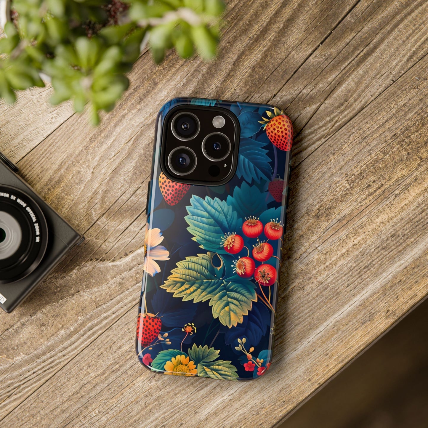 Floral iPhone Case - Tough Cases, Protect Your Phone, Trendy Accessories, Gift for Her, Eco-Friendly Phone Cover
