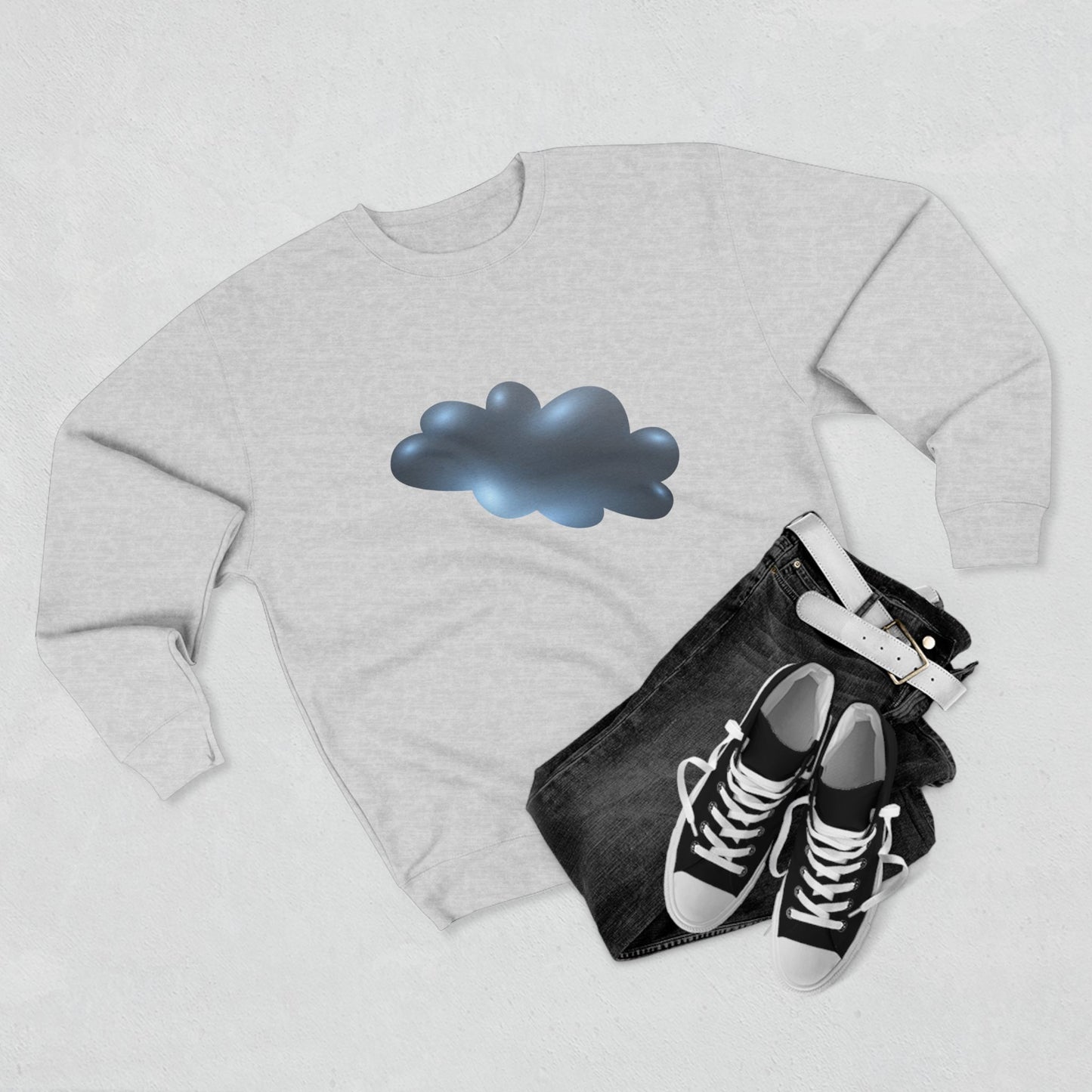 Unisex Crewneck Sweatshirt - Serene Cloudscape Dreamy Cloud