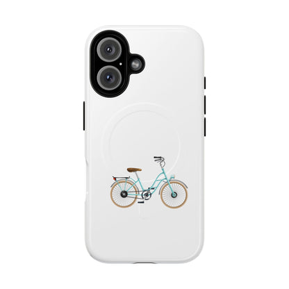 Tough Magnetic Phone Cases, Stylish Bicycle Design, Durable Protection, Perfect Gift for Cyclists, Trendy Tech Accessory