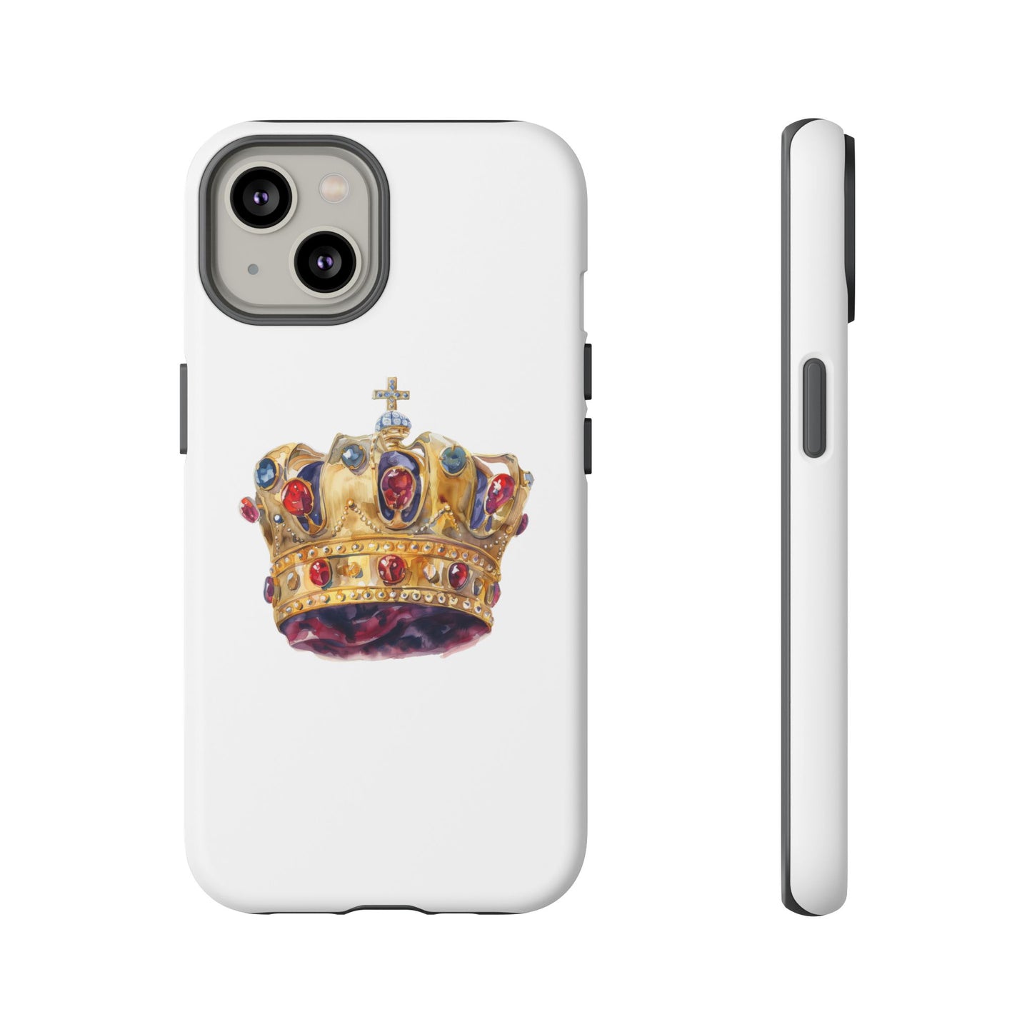 Royal Crown Phone Case | Tough Phone Cases, Stylish Accessories, Gift for Her, Birthday Present, Royalty Vibe