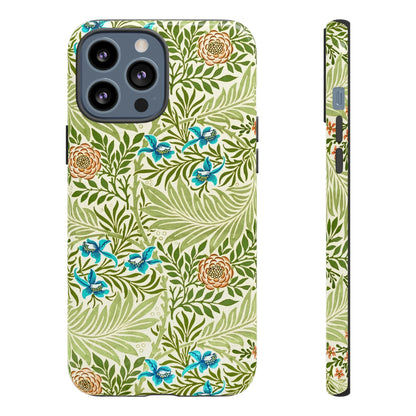Tough Cases Phone Case, Botanical Print Phone Cover, Floral Smartphone Accessory, Nature-Inspired Tech Gear, Gift for Plant Lovers