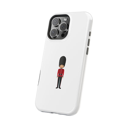 Charming Magnetic Phone Cases with Royal Guard Design, Fun Gift, Phone Accessory, Stylish Protection, Unique Phone Cover