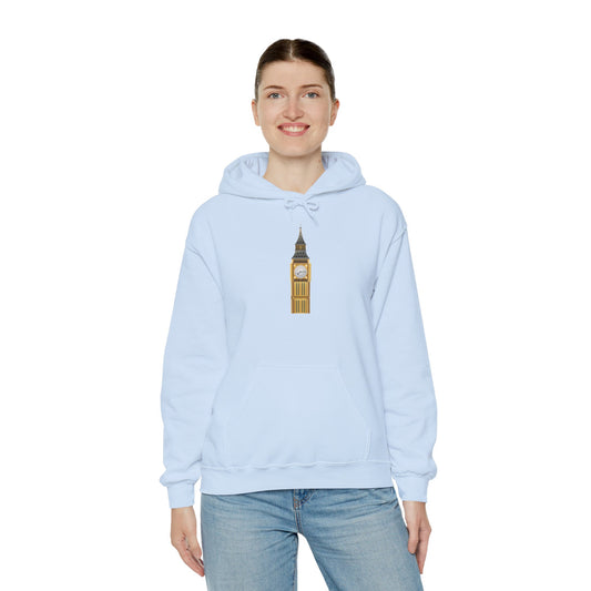 Unisex Heavy Blend™ Hooded Sweatshirt - Historic Hand - The UK’s Clock Tower