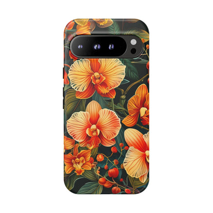 Floral Phone Case - Tough Cases, Protective Cover, Gift for Her, Smartphone Accessory, Floral Design, Nature-Inspired