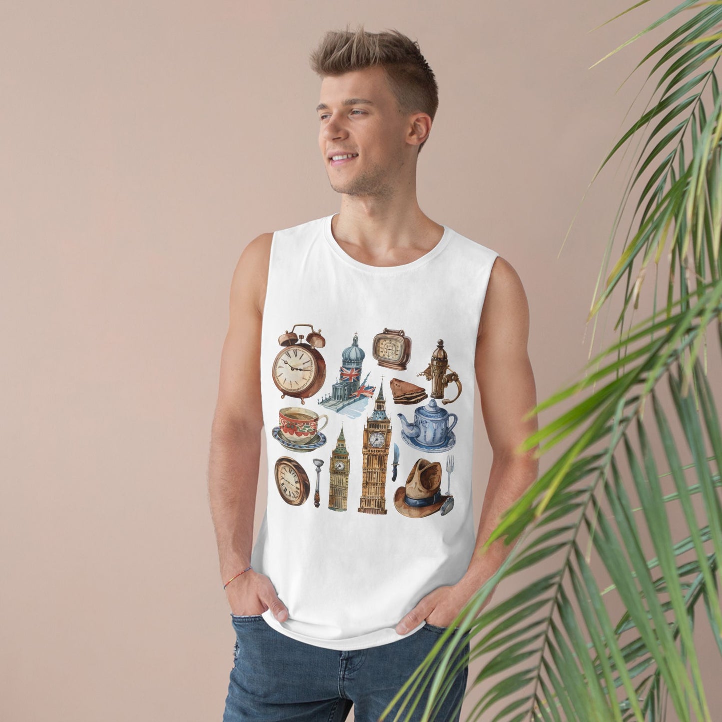 Unisex Barnard Tank - Vintage England Icons