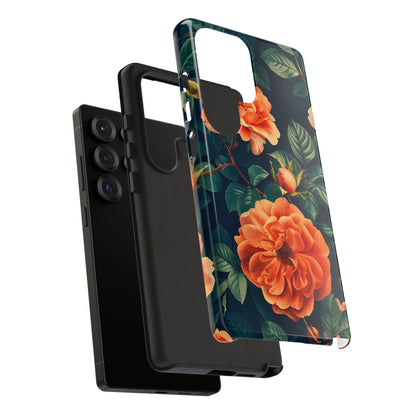 Floral Phone Case, Tough Cases for Nature Lovers, Botanical Design, Phone Protection, Gift for Her, Trending Floral Accessories