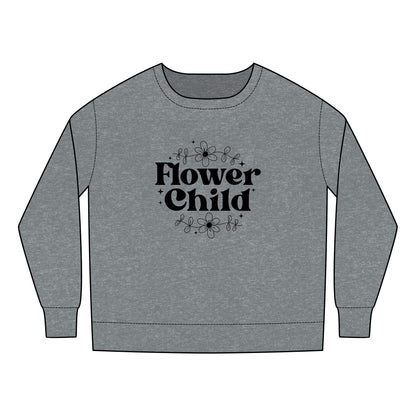 Toddler Sweatshirt - Flower Child SVG PNG Design - Cozy Kids Apparel for Free Spirits