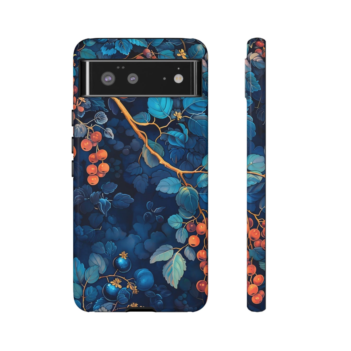 Artistic Phone Case with Floral Design, Tough Cases for iPhone, Nature-Inspired Accessory, Unique Gift for Her, Protective Cover